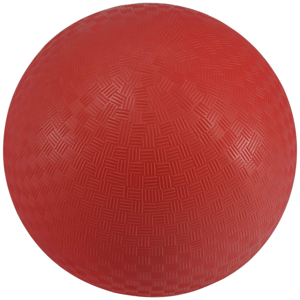 Sportime 1293609 Playground Ball, 8-1/2 Inches, Red