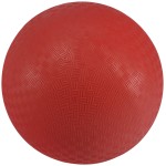 Sportime 1293609 Playground Ball, 8-1/2 Inches, Red