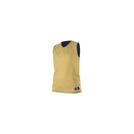 Alleson Athletic Women's Reversible Tank, Vegas Gold/Navy, Small