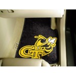 Fanmats Georgia Tech 2-Pc Carpet Car Mat Set17X27