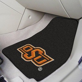Fanmats Oklahoma State University 2-Pc Carpet Car Mat Set
