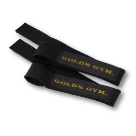 Gold Gym G3500 Wrist Strap, For Beginners To Professionals, Grip Assistance, Intensive Training For Areas You Want To Strength, Pull Ups, Lat Pulldown, Deadlift, Seated Rowing (Gold Gym Genuine Product, Favorite Gold Gym Trainer)