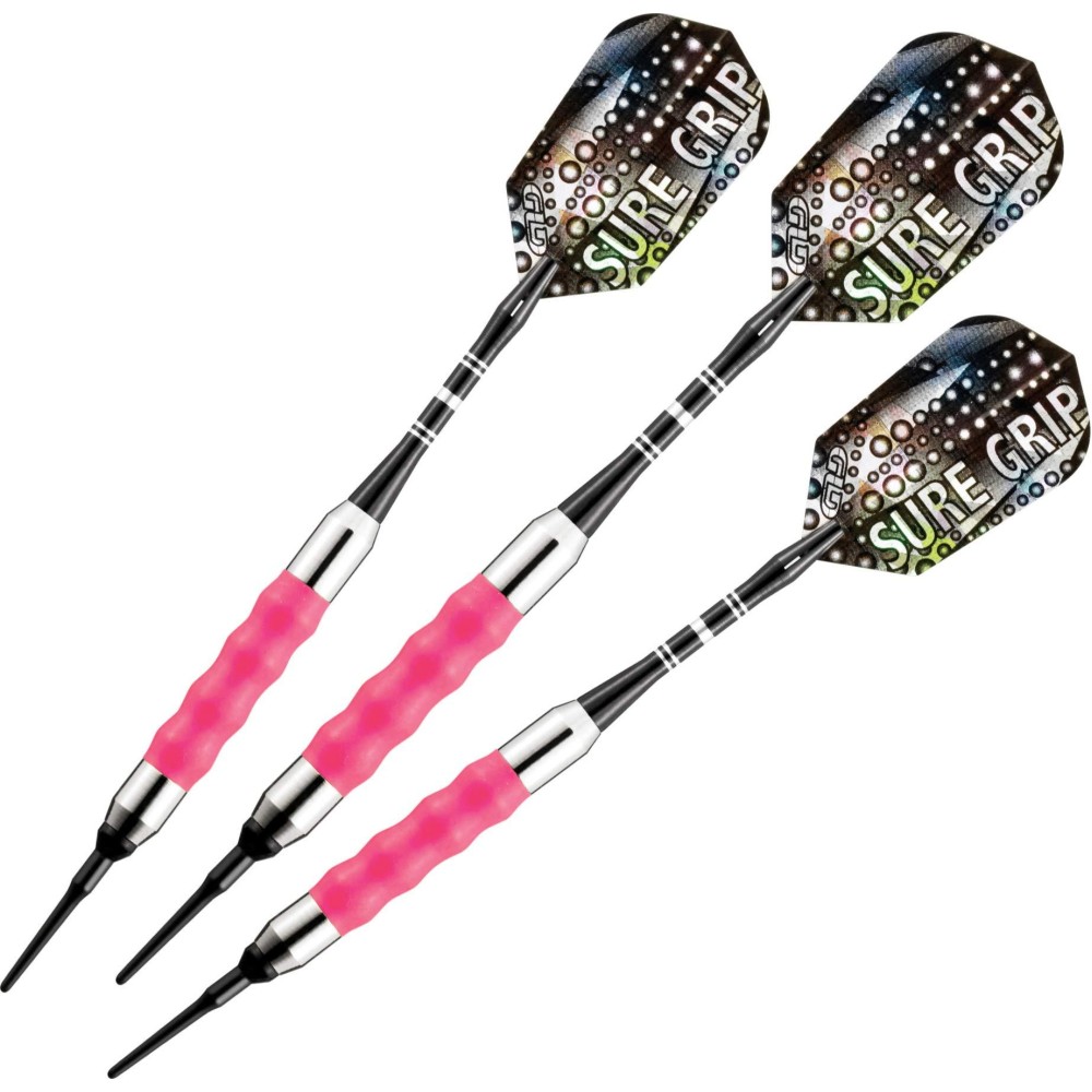 Viper Sure Grip Soft Tip Darts, Pink, 18 Grams