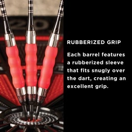 Viper Sure Grip Soft Tip Darts, Pink, 18 Grams