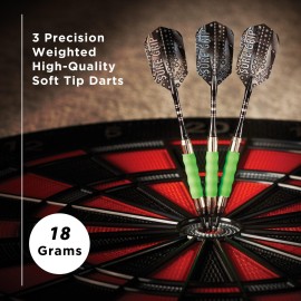 Viper Sure Grip Soft Tip Darts, Green, 18 Grams