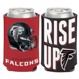 Wincraft Atlanta Falcons Slogan 2-Sided 12 Oz Can Cooler