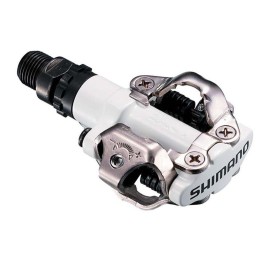 Shimano Spd Pd-M520 Clipless Pedals (White)