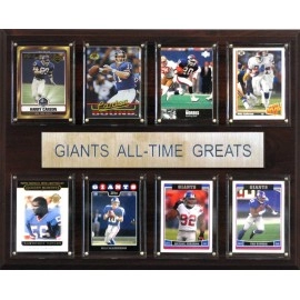 NFL New York Giants All-Time Greats Plaque