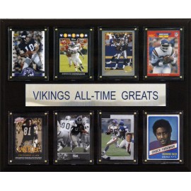 NFL Minnesota Vikings All-Time Greats Plaque