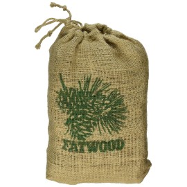 UniFlame 8 POUNDS FATWOOD in Burlap Sack
