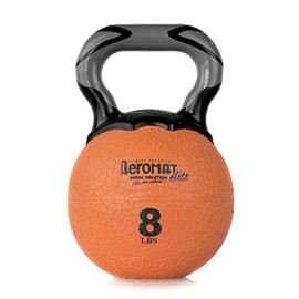 Agm Group Aeromat Elite Kettlebell Medicine Balls 12 Lbs Maroon