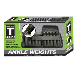 Body-Solid Tools Ankle Weights - Pair (20-Pounds)