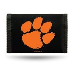 NCAA Rico Industries Clemson Tigers Nylon Tri-Fold Wallet Nylon Tri-Fold Wallet