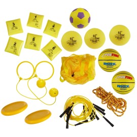 Sportime Recess Pack, Yellow, Grade 1, Set Of 19-1281819
