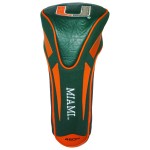 Team Golf NCAA Miami Hurricanes Golf Club Single Apex Driver Headcover, Fits All Oversized Clubs, Truly Sleek Design