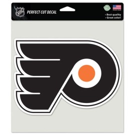 WinCraft NHL Philadelphia Flyers 85641010 Perfect Cut Color Decal, 8