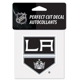 WinCraft NHL Los Angeles Kings Perfect Cut Color Decal, 4