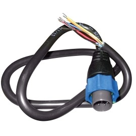 Lowrance 7 PIN Blue Sonar Connector to Bare Wires