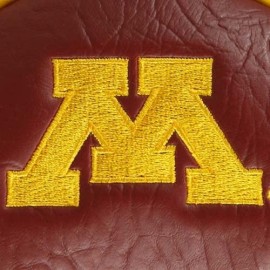 Team Golf NCAA Minnesota Golden Gophers Contour Golf Club Headcovers (3 Count), Numbered 1, 3, & X, Fits Oversized Drivers, Utility, Rescue & Fairway Clubs, Velour lined for Extra Club Protection