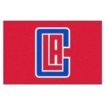 Fanmats Nba Los Angeles Clippers Nylon Face Starter Rug , 19X30