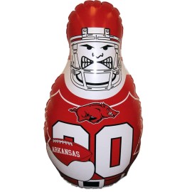 Fremont Die Ncaa Arkansas Razorbacks Bop Bag Inflatable Tackle Buddy Punching Bag Standard: 40 Tall Team Colors