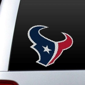 NFL Houston Texans Die Cut Window Film