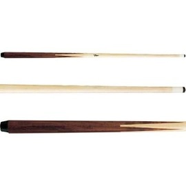 Viper Commercial/House 57 1-Piece Canadian Maple Billiard/Pool Cue, 19 Ounce