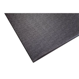 Supermats High Density Commercial Grade Solid Equipment Mat 29Gs Made In U.S.A. For Large Treadmills Ellipticals Rowers Water Rowing Machines Recumbent Bikes And Exercise Equipment (3-Feet X 8.5-Feet) (36 X 102) (91.4 Cm X 259.1 Cm),Black