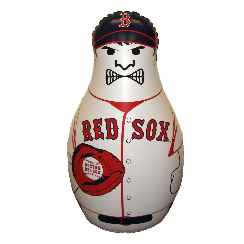 Fremont Die MLB Boston Red Sox Bop Bag Inflatable Punching Bag, 40