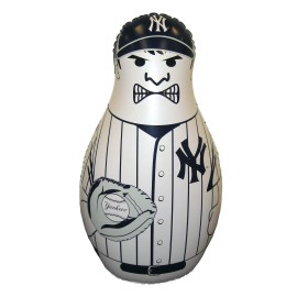 Fremont Die Mlb New York Yankees Bop Bag Inflatable Punching Bag 40 Tall 40 Tall Team Colors