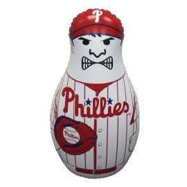 Fremont Die Mlb Philadelphia Phillies Bop Bag Inflatable Punching Bag 40 Tall 40 Tall Team Colors