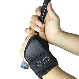 Elixir Golf Swing Trainer Wrist Brace Band, Left Black