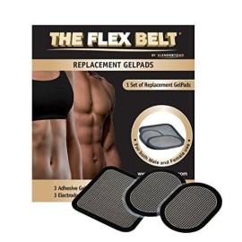 The Flex Belt Gel Pads For Abdominal Toning System (One Set)