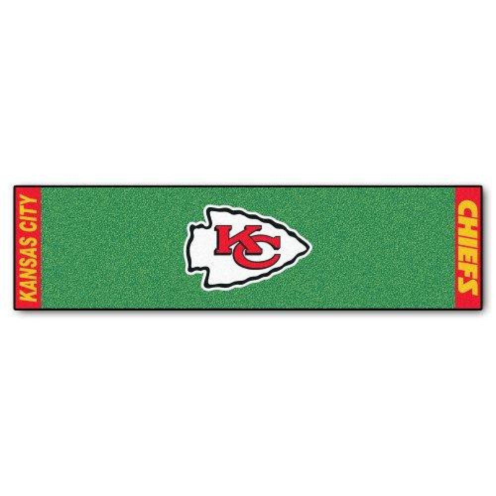 Nfl - Kansas City Chiefs Putting Green Mat - 1.5Ft. X 6Ft.