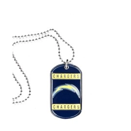 NFL San Diego Chargers Dog Tag Necklace