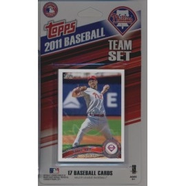 2011 Topps Limited Edition Phildadelphia Phillies Baseball Card Team Set (17 Cards) - Not Available In Packs
