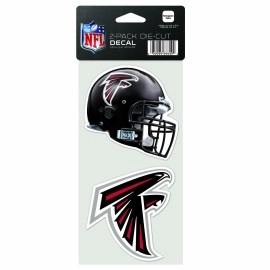 NFL Atlanta Falcons 2-Piece Die-Cut Decal, 4