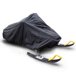 Budge SM-3 Sportsman Snowmobile Cover, Waterproof, Black, Large: Fits snowmobiles 130