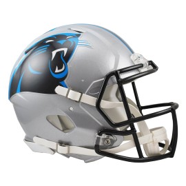 Riddell NFL Carolina Panthers Speed Authentic Football Helmet Blue ,Medium