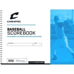 Champro Baseball Score Book (White), 52 pages