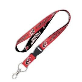 Nhl Carolina Hurricanes Lanyard With Detachable Buckle