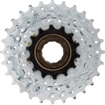 Sunrace 5-Speed Freewheel 14-28T, Silverblack