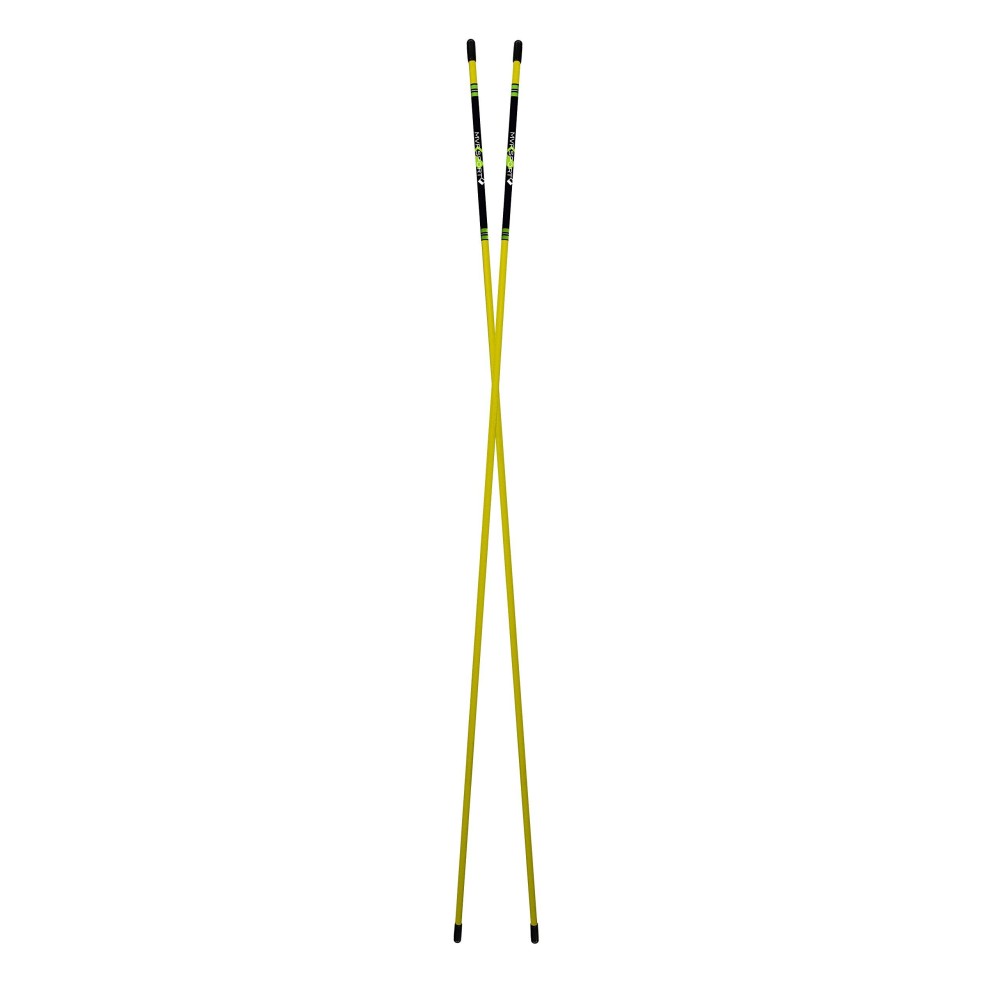 Mvp Sport Golf Alignment Rods (Morodz) Training Aid 2-Pack (Yellow