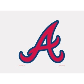 MLB Atlanta Braves Perfect Cut Color Decal, 4