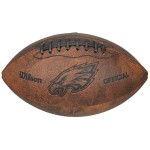 NFL Philadelphia Eagles Vintage Throwback Football, 9-Inches