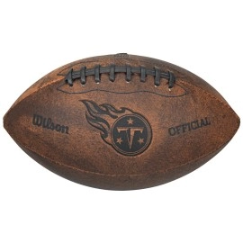 NFL Tennessee Titans Vintage Throwback Football, 9-Inches