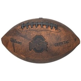 Ncaa Ohio State Buckeyes Vintage Throwback Football, 9-Inches