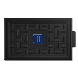 FANMATS 12100 Duke Blue Devils Heavy Duty Vinyl Medallion Outdoor Door Mat - 19.5in. x 31in.