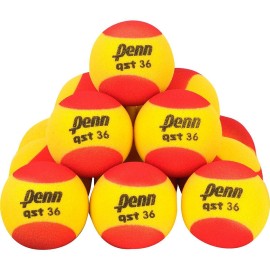 Penn Quick Start 36 Foam 12-Pack Tennis Balls 12 Pack