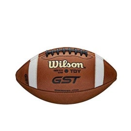 Wilson Gst Leather Game Football - Youth Size